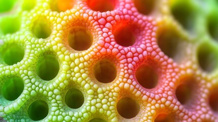 Colorful Honeycomb Texture Gradient Background