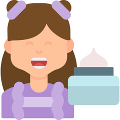 Moisturizer Icon Vector Element