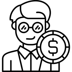 Administrator Icon Vector Element