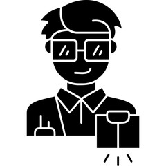 Bankruptcy Icon Vector Element