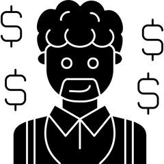 Employee Icon Vector Element