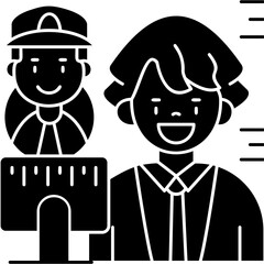 Call Center Icon Vector Element