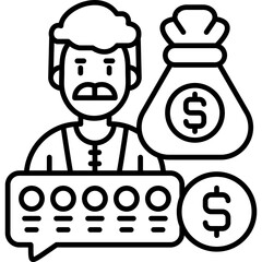 Confidential Icon Vector Element