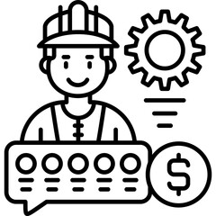 Labor Icon Vector Element