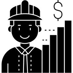 Founder Icon Vector Element