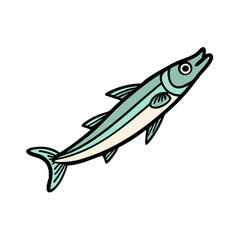 anchovy icon, anchovy vector illustration-simple illustration of anchovy, perfect for anchovy logos and icons
