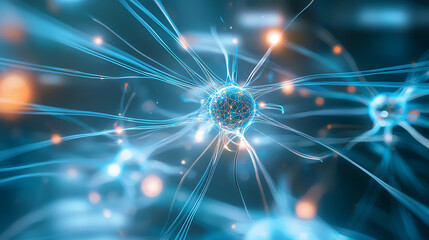 Exploring molecular dynamics cellular interactions in a virtual lab science futuristic immersive view