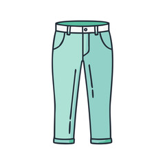 chinos icon, chinos vector illustration-simple illustration of chinos, perfect for chinos logos and icons