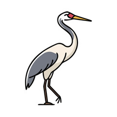 crane icon, crane vector illustration-simple illustration of crane, perfect for crane logos and icons