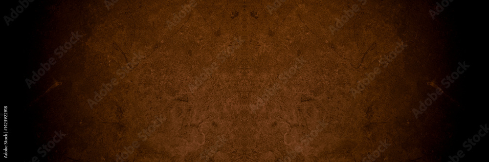 Aufkleber old wall texture cement dark black brown background abstract grey color design are light with white 