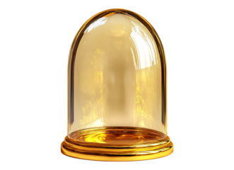 gleaming golden cloche