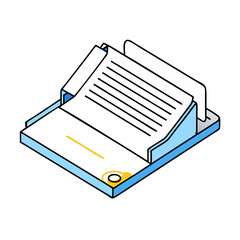 document holder icon, document holder vector illustration-simple illustration of document holder, perfect for document holder logos and icons
