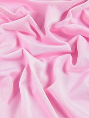 Obraz premium Pink Fabric Texture Close-up