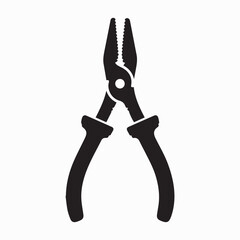 Pliers Hand Tool Icon Design