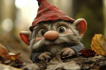 alien bird in the snow