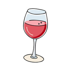 glass of ros icon, glass of ros vector illustration-simple illustration of glass of ros, perfect for glass of ros logos and icons