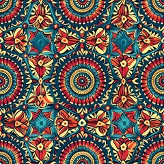 Intricate mandalas featuring vibrant geometric designs for harmonious and balanced patterns