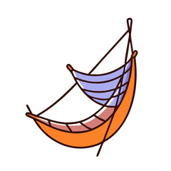 hammock chair icon, hammock chair vector illustration-simple illustration of hammock chair, perfect for hammock chair logos and icons