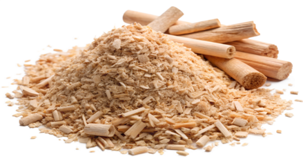 brown rice on a white background