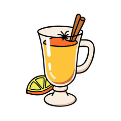hot toddy icon, hot toddy vector illustration-simple illustration of hot toddy, perfect for hot toddy logos and icons