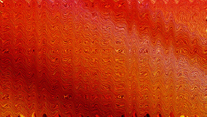 Abstract water drops on red glass create a wet, textured pattern of macro droplets