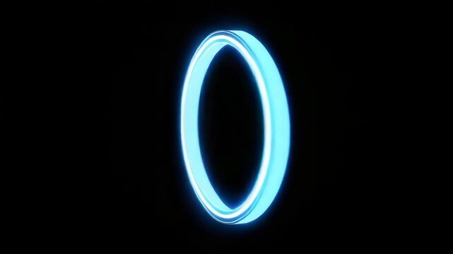 pink blue purple white yellow glowing neon sign square round circle frame line