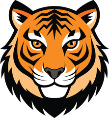 Anger Tiger vector design