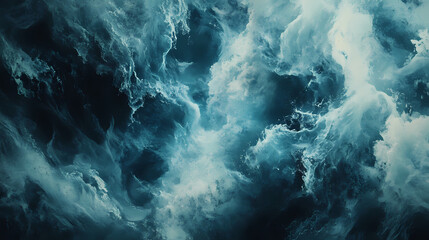 surging aquatic waves