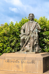 Kolumbus Statue im Santa Catarina Park, Funchal, Madeira