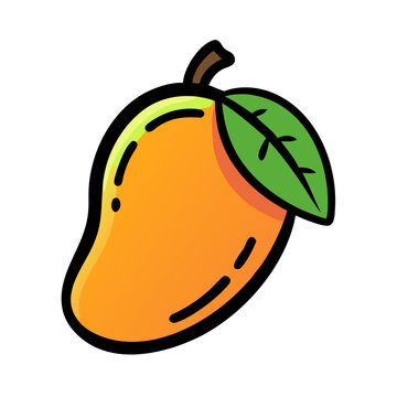 recommend clip art: mango icon, mango vector illustration-simple illustration of mango, perfect for mango logos and icons