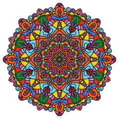 colourful Mandala