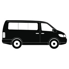  minivan shilhotee vector isolated on white background