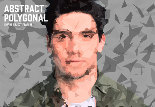 Abstract Polygonal Effect