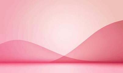Minimalist Shiny Pink Background with Dark Lines for Elegant Design Concepts