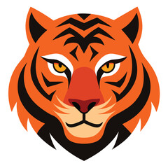 tiger head vector