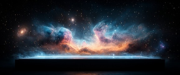 Cosmic Nebula Horizon