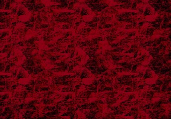 Grunge Red Colour Texture Background With Copy Space