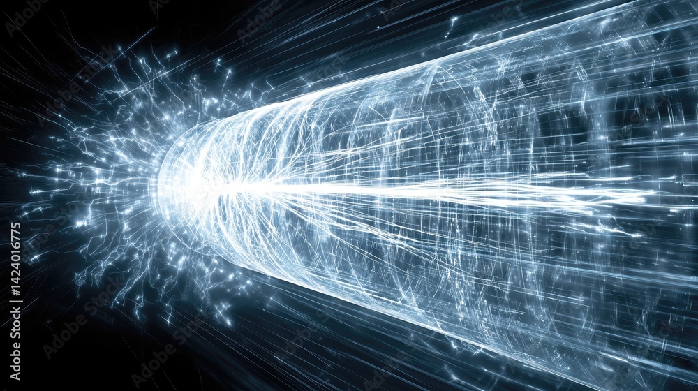 Aufkleber Quantum mechanics and gravity theory challenge our understanding of space time structure