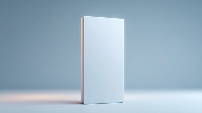 high-resolution 3d-rendered vertical poster mockup extends invitation to viewer presenting inviting plain white surface