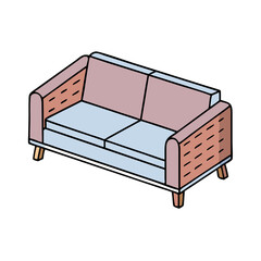 outdoor sofa icon, outdoor sofa vector illustration-simple illustration of outdoor sofa, perfect for outdoor sofa logos and icons
