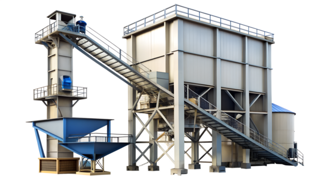 industrial plant in the factory