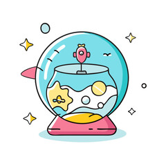 paperweight icon, paperweight vector illustration-simple illustration of paperweight, perfect for paperweight logos and icons