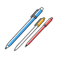pen refills icon, pen refills vector illustration-simple illustration of pen refills, perfect for pen refills logos and icons