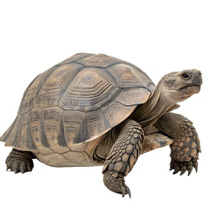 Obraz premium turtle on isolated on white background