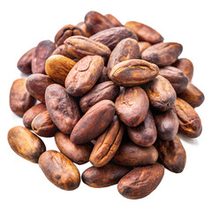 Obraz premium coffee beans isolated on white background