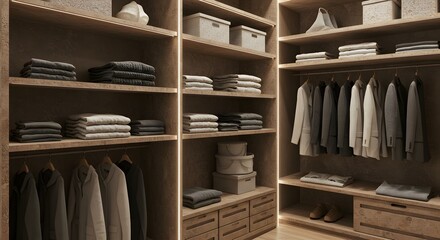 Compact Automated Wardrobe