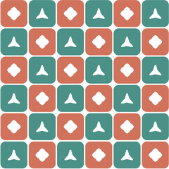 Abstract vector pattern of geometric shapes. Ideal for backgrounds, branding, posters, and modern graphic design. Clean and creative layout.