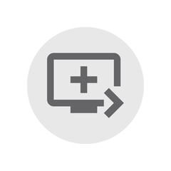 Obraz premium Queue Play Next