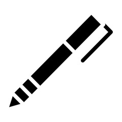 Pen Vector Glyph Icon Design