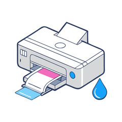 printer ink icon, printer ink vector illustration-simple illustration of printer ink, perfect for printer ink logos and icons